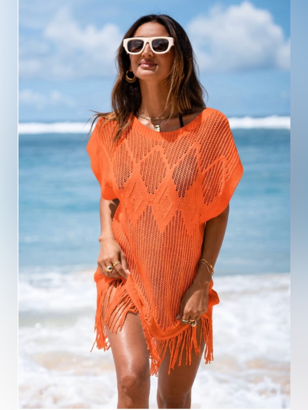 Crochet Cover-Up Tunic